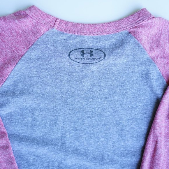 UA HeatGear 3/4 Length Sleeve Baseball T-shirt - Picture 12 of 12